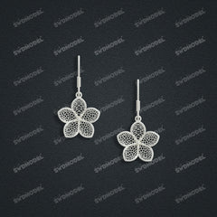 Jewelry set  Filigree Set   White Wax Casting Resin 3D Printing Service  SWT017
