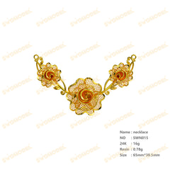 Jewelry set  Filigree Set   White Wax Casting Resin 3D Printing Service  SWT015