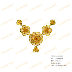 Jewelry set  Filigree Set   White Wax Casting Resin 3D Printing Service  SWT016